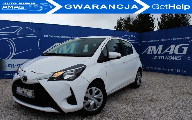 wielkopolskie Toyota Yaris cena 57900 przebieg: 61000, rok produkcji 2020 z Margonin